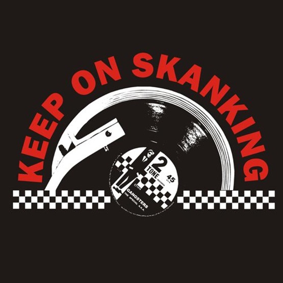 Keep On Skanking  (dziecięca, czarna)