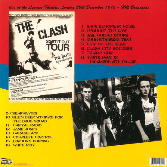 Sort It Out: Live At The Lyceum Theatre London 29th December 1978 (LP, kolorowy winyl)