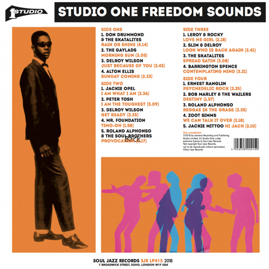 Studio One Freedom Sounds - Studio One In The 1960s (2 LP, czarny winyl + Download)