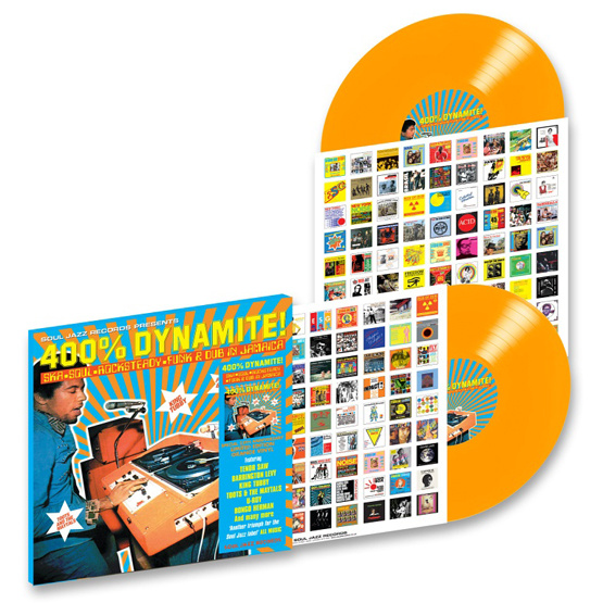 400% Dynamite - Ska, Soul, Rocksteady, Funk and Dub in Jamaica (2 LP, czarny winyl)