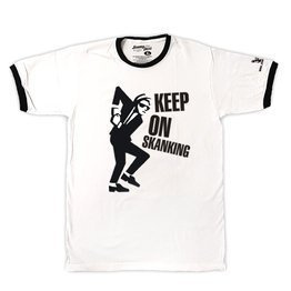 Keep On Skanking (Walt) (Biała z lamówkami)