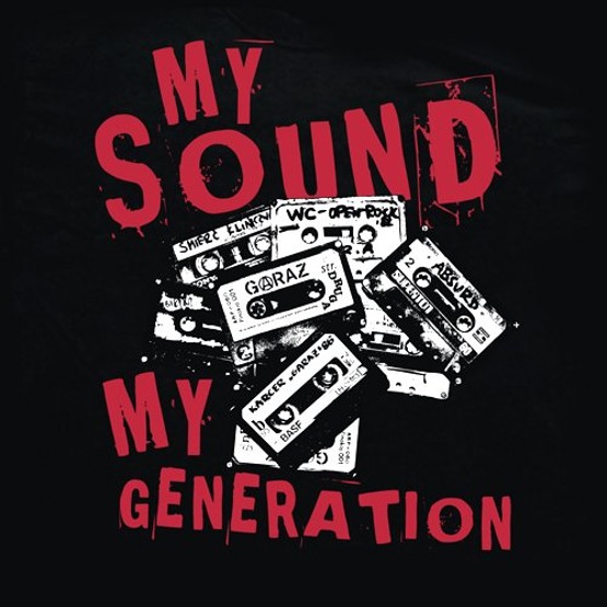 My Sound My Generation (czarna - brązowy napis )
